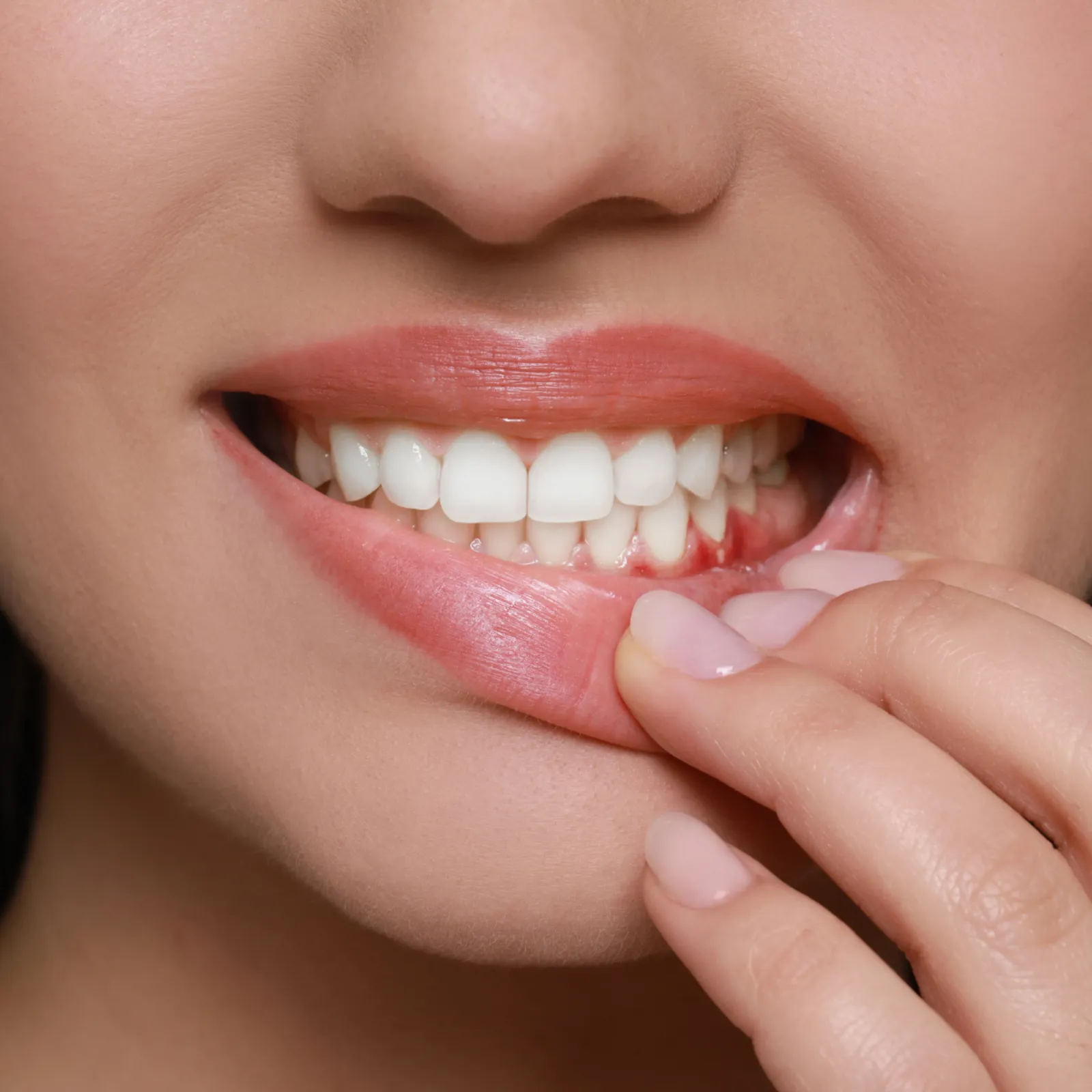 Gingii inflamate sau sensibile la atingere
