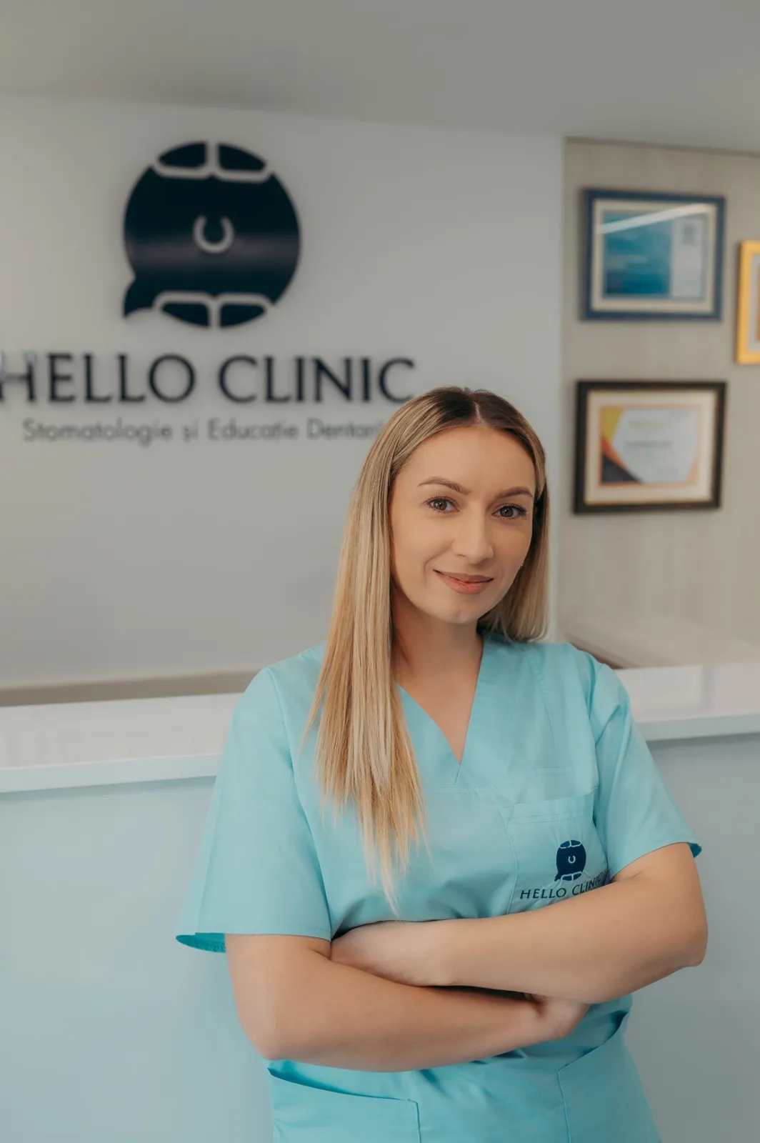 Echipa Hello Clinic Buzău - recepție